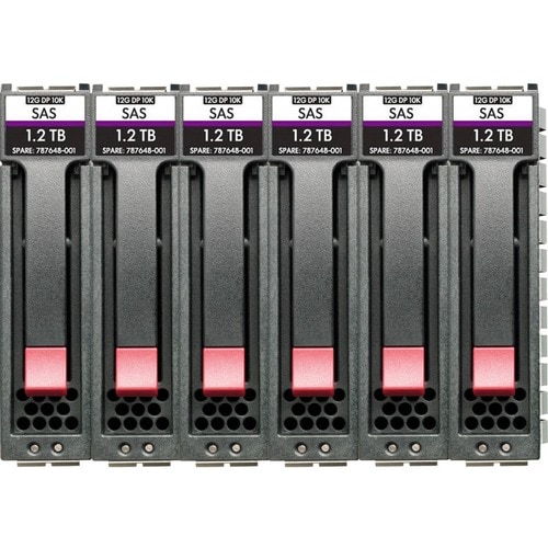 STOK HPE MSA 14.4T SAS 10K SFF M2 6pk HDD Bdl
