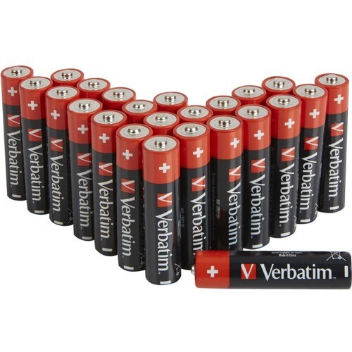 Verbatim Batterie - Alkali - 24Pack - für MP3-Player, Kamera, Spielzeug - AAA