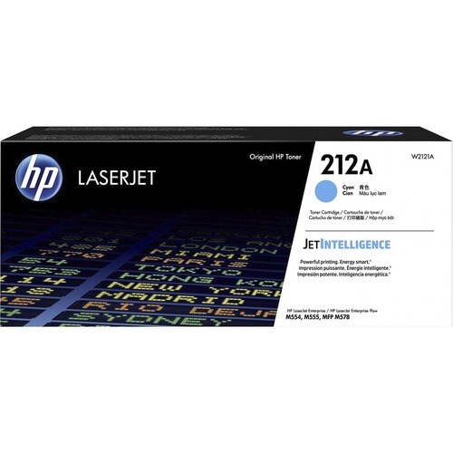 Cartuccia Toner Originale HP 212A Standard Rendimento Laser - Ciano - 1 - Laser - Standard Rendimento - 1 Confezione