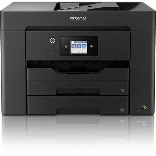 Epson WorkForce WF-7830DTWF Wireless Inkjet Multifunction Printer - Colour - Copier/Fax/Printer/Scanner - 25 ppm Mono/12 p