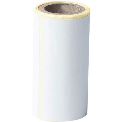 Brother Direct Thermal Die-Cut Label Roll BDE-1J044076-040 - 76 mm Width x 44 mm Length - Rectangle - Direct Thermal - Whi