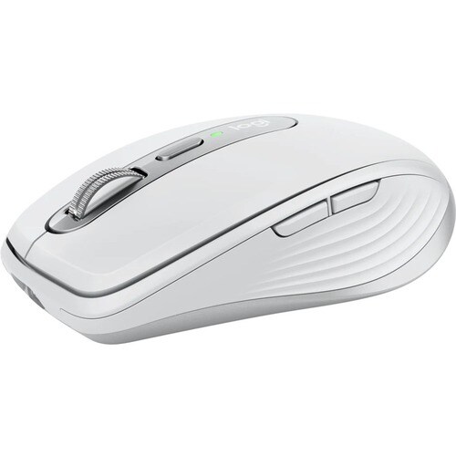 Logitech MX Anywhere 3 Mouse - Bluetooth - USB Type C - Darkfield - 6 Button(s) - Grey - Wireless - 4000 dpi - Scroll Wheel