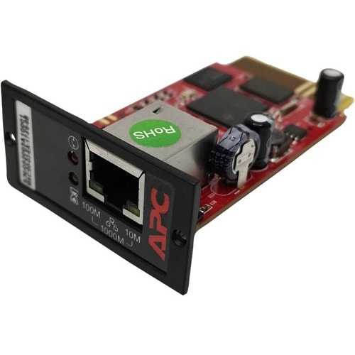 APC by Schneider Electric Easy UPS SMV Network Management Card - 1 x Network (RJ-45) Port(s)