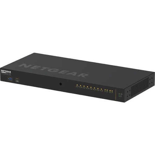 Netgear AV Line M4250-10G2F-PoE+ 8x1G PoE+ 125W 2x1G and 2xSFP Managed Switch (GSM4212P) - 10 Ports - Manageable - 3 Layer