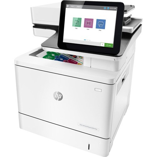 HP LaserJet Enterprise M578dn Laser Multifunction Printer - Colour - Copier/Printer/Scanner - 40 ppm Mono/40 ppm Color Pri