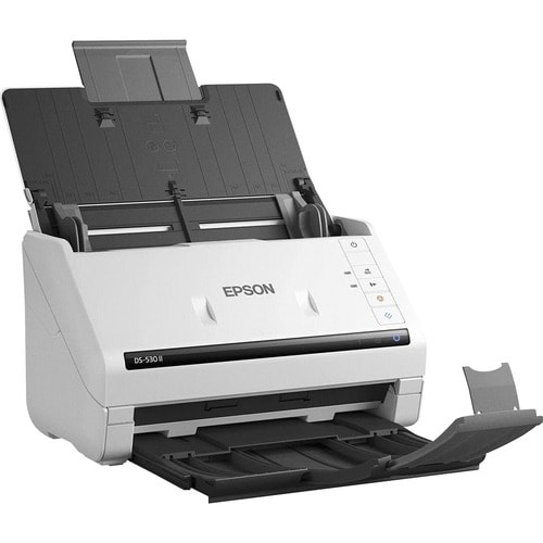 Epson DS-530 II Large Format ADF Scanner - 600 dpi Optical - 30-bit Color - 24-bit Grayscale - 35 ppm (Mono) - 35 ppm (Col