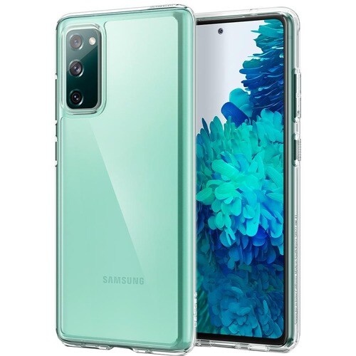 Spigen Ultra Hybrid Case for Samsung Galaxy S20 FE Smartphone - Crystal Clear - Drop Resistant, Yellowing Resistant, Shock