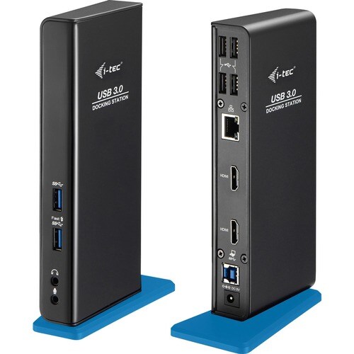 i-tec USB 3.0/USB-C Dual HDMI Docking Station. Technologie de connectivité: Avec fil, Interface de l'hôte: USB 3.2 Gen 1 (