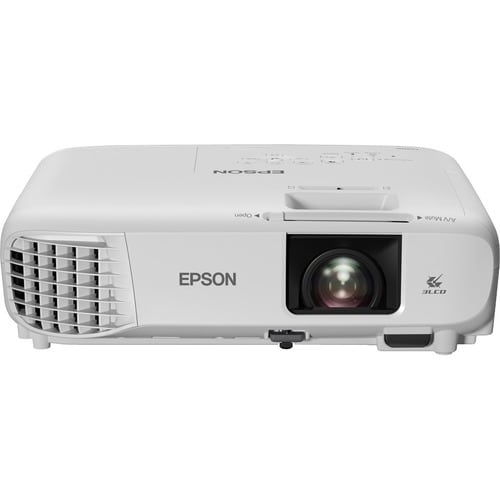 Epson EB-FH06 3LCD Projector - 16:9 - White - 1920 x 1080 - Front, Ceiling - 1080p - 6000 Hour Normal Mode - 12000 Hour Ec