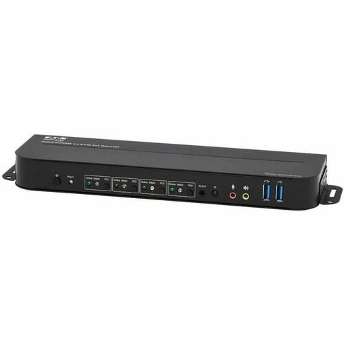 Eaton Tripp Lite Series 4-Port DisplayPort/USB KVM Switch - 4K 60 Hz, HDR, HDCP 2.2, IR, DP 1.4, USB Sharing - 4 Computer(