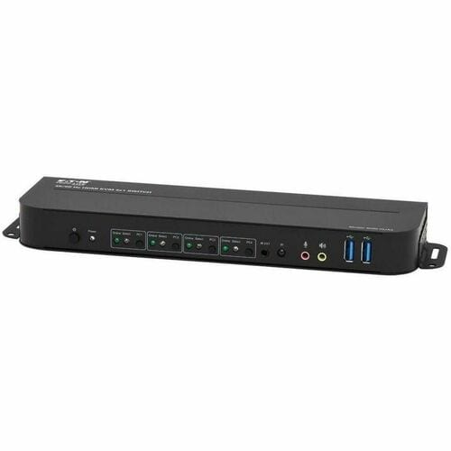 Eaton Tripp Lite Series 4-Port HDMI/USB KVM Switch - 4K 60 Hz, HDR, HDCP 2.2, IR, USB Sharing - 4 Computer(s) - 1 Local Us