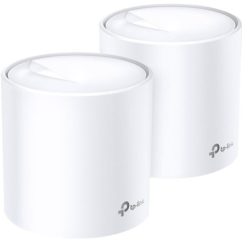 TP-Link Deco X60 Wi-Fi 6 IEEE 802.11ax Ethernet Drahtlos Router - Dualband - 2,40 GHz ISM-Band - 5 GHz UNII-Band - 4 x Ant