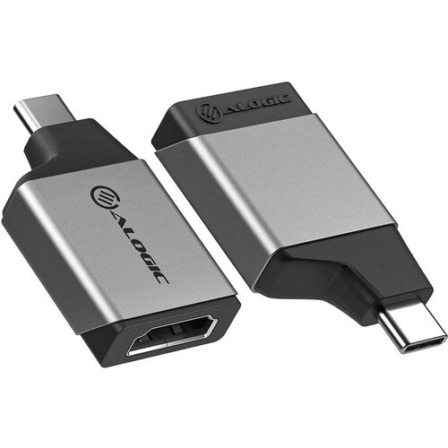 Alogic Ultra MINI USB-C To HDMI Adapter - 1 x HDMI Digital Audio/Video Female - 1 x Type C USB Male - 3840 x 2160 Supporte