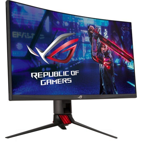 Asus ROG Strix XG27WQ 68,6 cm (27 Zoll) WQHD Gekrümmter Bildschirm WLED Gaming-LCD-Monitor - 16:9 Format - 685,80 mm Class