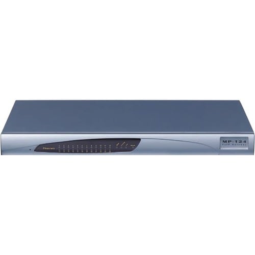 AudioCodes MediaPack MP-124 VoIP Gateway - 24 x FXS - Fast Ethernet - Table Top