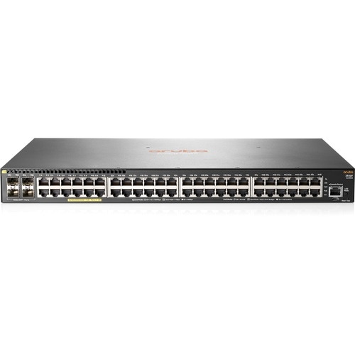 HPE 2930F 48G PoE+ 4SFP 48 Puertos Gestionable Conmutador de nivel 3 - Ethernet de 10 gigabits, Gigabit Ethernet - 10/100/