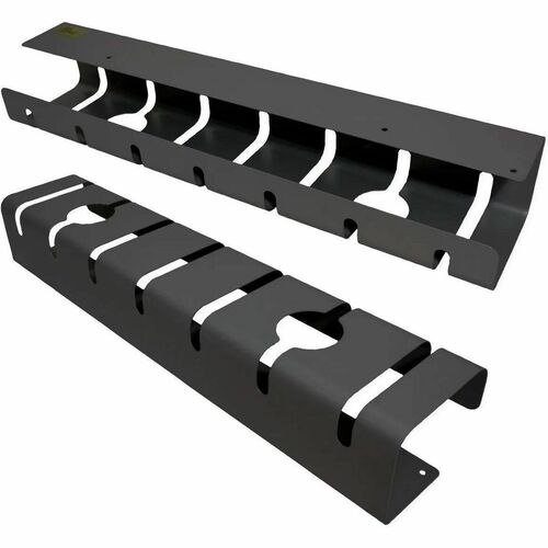 Roline Kabelbündler - Schwarz - 2 Stück Paket - Kabelträger - 1,1 m Länge