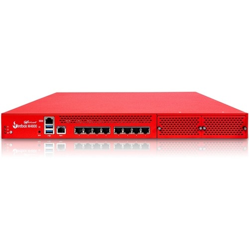 WatchGuard Firebox M4800 Network Security/Firewall Appliance - 8 Port - 10/100/1000Base-T - Gigabit Ethernet - 8 x RJ-45 -