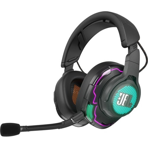 JBL Quantum One Wired Over-the-head Stereo Gaming Headset - Black - Binaural - Circumaural - Noise Reduction Microphone - 