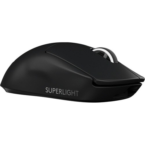 Logitech PRO X SUPERLIGHT Gaming-Maus - USB - 5 Taste(n) - Schwarz - Kabellos - 25400 dpi Auflösung