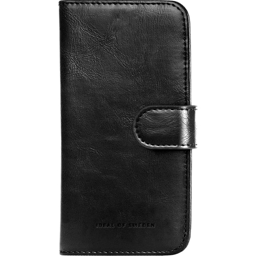 iDeal Of Sweden Magnet Wallet Carrying Case (Wallet) Apple iPhone 12 mini Smartphone - Black - Suede Interior Material