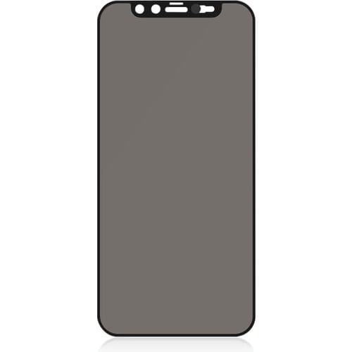 PanzerGlass Original Glass Privacy Screen Protector - Black, Crystal Clear - 1 - For LCD iPhone 12, iPhone 12 Pro - Anti-m
