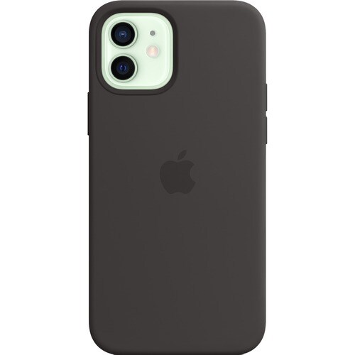 IPHONE 12 PRO SILICONE CASE WITH MAGSAFE - BLACK