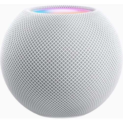 Haut parleur intelligent Apple HomePod mini Bluetooth - Siri Pris en charge - Blanc - Réseau sans-fil