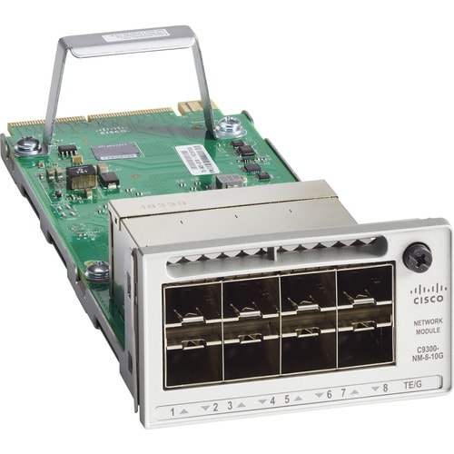 Cisco Catalyst C9300-NM-8X Netzwerkmodul - für Datenvernetzung - Verdrilltes Doppelkabel10 Gigabit Ethernet - 10GBase-X