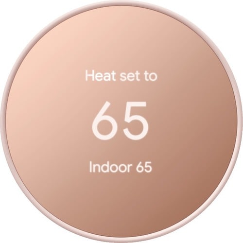 Google Nest Thermostat - For Cooling System, Home, Heat Pump