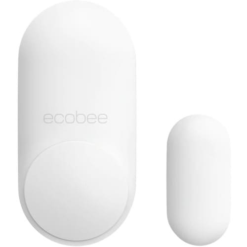 ecobee SmartSensor for doors and windows 2-pack - Window Mount for Door, Security, Drawer, Cabinet, Safe, Entryway, School