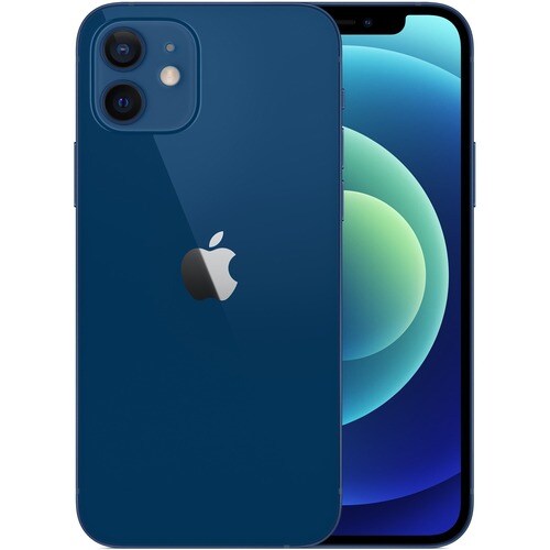 Apple iPhone 12 mini 256 GB Smartphone - 13,7 cm (5,4 Zoll) OLED Full HD Plus 2340 x 1080 - Hexa-Core - iOS 14 - 5G - Blau