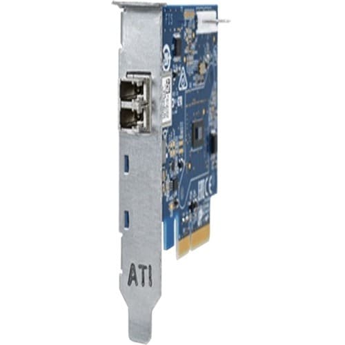 Allied Telesis 10Gigabit Ethernet Card - 10GBase-X - Plug-in Card - TAA Compliant - PCI Express x4 - 1 Port(s) - Optical F
