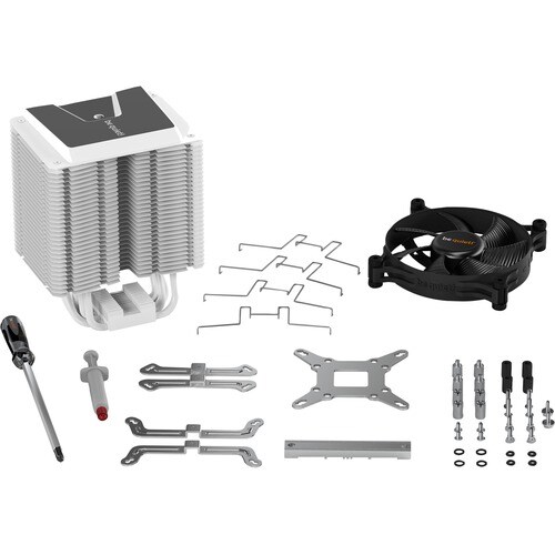 be quiet! Shadow Rock 3 12 Cooling Fan/Heatsink - Gaming Console, Cooling System - 1 x Fan(s) - 1600 rpm - Air Cooler - Ri