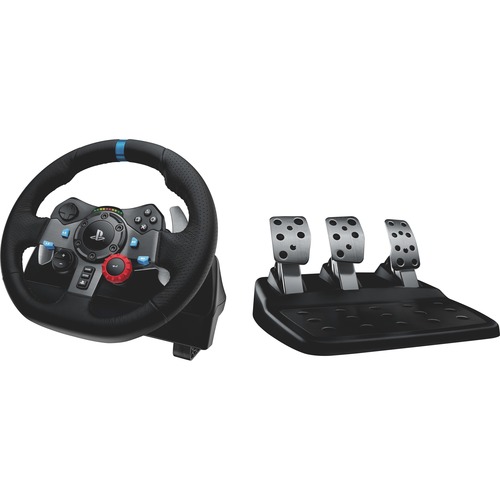 Logitech Driving Force G29 Gaming Steering Wheel - Cable - USB - PlayStation 3, PlayStation 4, PC