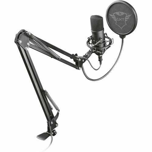 MikrofonTrust Gaming Emita Plus GXT 252+ - Kabelgebunden - Kardioide - 2,90 m - USB - Dämpferbrücke, Desktop