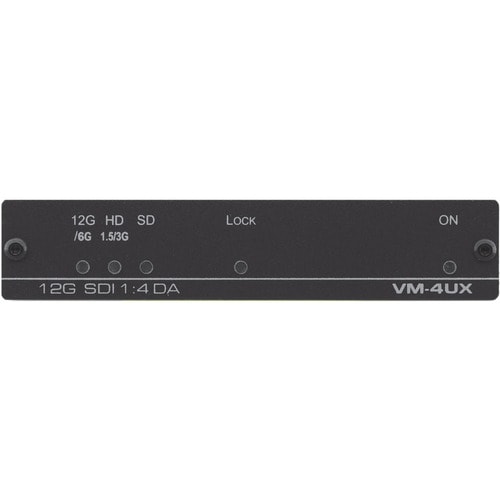 Kramer DigiTOOLS VM-4UX Audio/Video Distribution Amplifier - 4096 x 2160 - 300 m Maximum Operating Distance