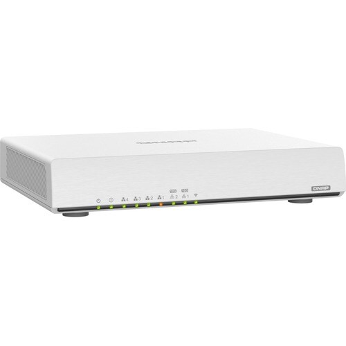 QNAP QHora-301W Wi-Fi 6 IEEE 802.11ax Ethernet Wireless Router - 2.40 GHz ISM Band - 5 GHz UNII Band - 8 x Antenna(8 x Int
