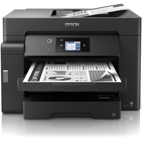 Epson ET-M16600 Wireless EcoTank Inkjet Multifunction Printer - Monochrome - Copier/Printer/Scanner - 32 ppm Mono Print - 