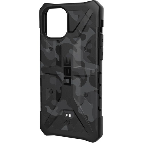 Urban Armor Gear Pathfinder SE Series iPhone 12 5G Case - For Apple iPhone 12 Smartphone - Camouflage design - Black Midni