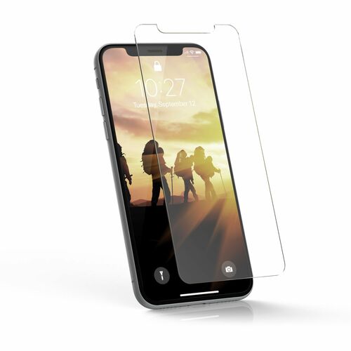 Urban Armor Gear Glass Screen Protector Shield for iPhone 12 Pro 5G - Glass - Clear Clear - For OLED iPhone 12, iPhone 12 