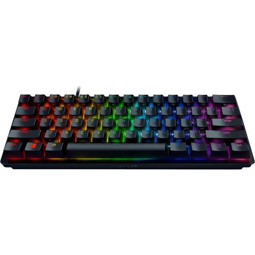 Razer Huntsman Mini - Clicky Optical Switch - US - Black - Cable Connectivity - USB Type C Interface - On The Fly Macro Re
