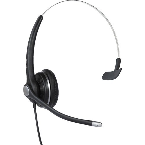 Snom A100M Wired Over-the-head Mono Headset - Monaural - Supra-aural - 150 Ohm - 150 Hz to 6.80 kHz - 100 cm Cable