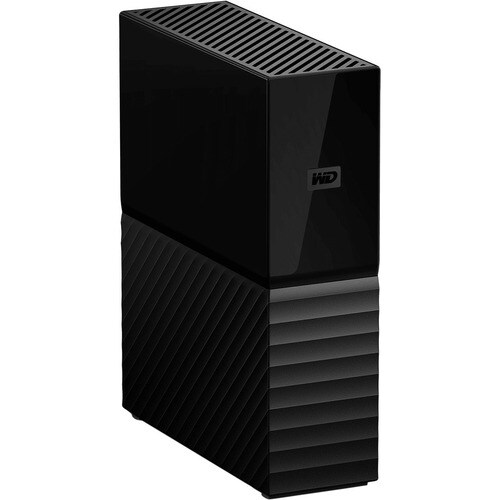 WD My Book WDBBGB0180HBK-EESN 18 TB Desktop Hard Drive - External - USB 2.0, USB 3.0 - 256-bit Encryption Standard
