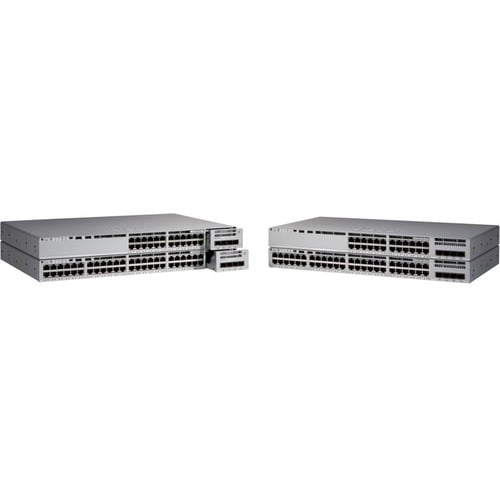 Switch Ethernet Cisco Catalyst 9200 C9200L-48PL-4X 48 Porte Gestibile - 3 Layer supportato - Modular - 600 W Consumo energ