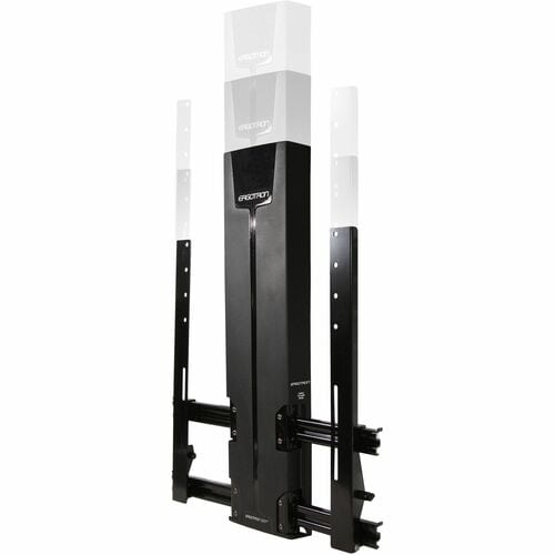 Ergotron Glide 壁挂式安装座 用于 电视, 显示 - 黑 - 可调节高度 - 76.2 cm 到 139.7 cm (55") 支持屏幕 - 18.14 kg 承载量 - 200 x 400, 100 x 400 - VESA 安装兼容