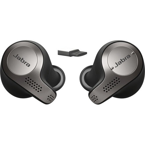 Jabra EVOLVE 65t MS 无线 耳塞 立体声 耳机 - 黑 - 双声道 - 入耳式 - 蓝牙