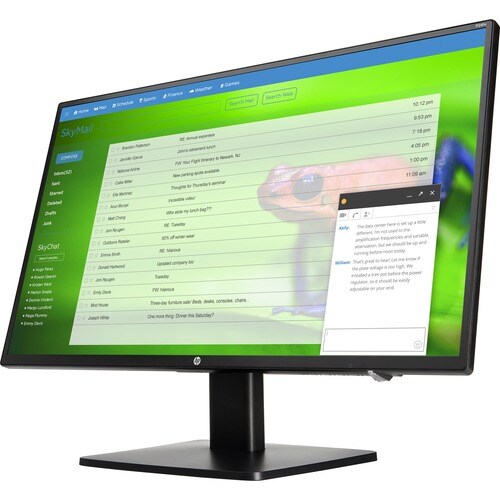 HP P241v 24" 等级 Full HD LCD 显示器 - 16:9 - 黑 - 60.5 cm (23.8") Viewable - 面内交换(IPS)技术 - LED 背光 - 1920 x 1080 - 250 cd/m² 典型 