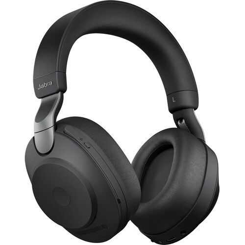 Jabra Evolve2 85 无线 头戴式 立体声 耳机 - 黑 - 双声道 - 上耳式 - 蓝牙