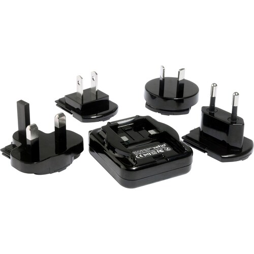 Adaptador CA Veho - Para iPod, iPhone, Reproductor MP3, Videocámara - 5 V DC/1 A Salida